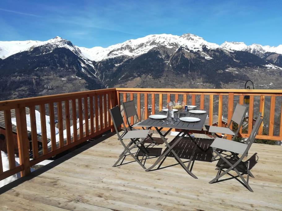 Chalet La Plagne Montalbert Pied Des Pistes Exteriör bild